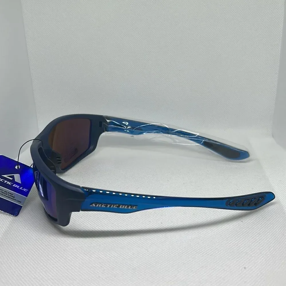 Arctic Blue Mirrored Sunglasses